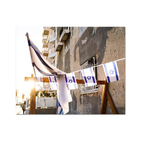 Israel Flag Line